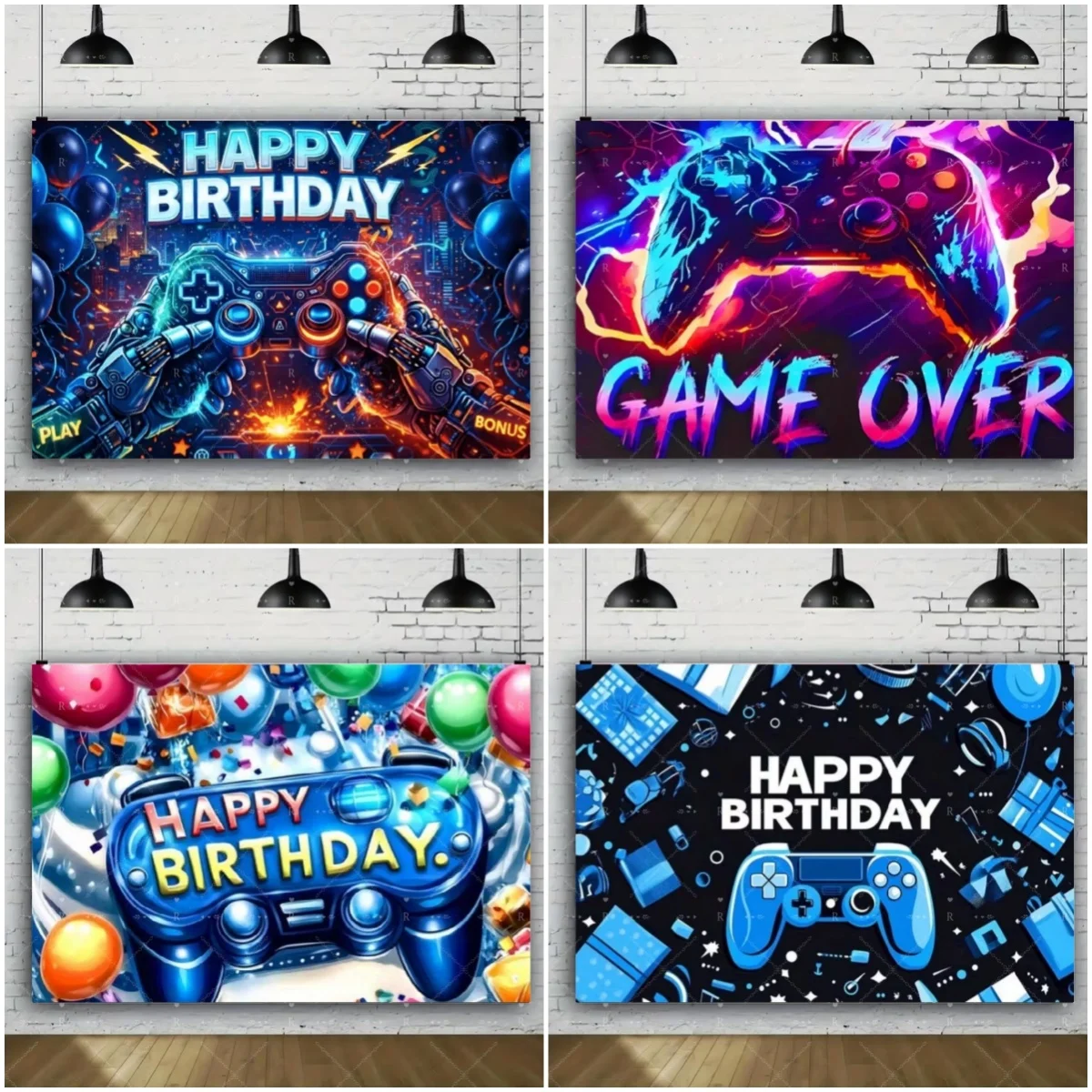 Games Gamepad Happy Birthday Background Game On Level Up Boys Party Decorations Portrait Photography Banner Supplies Kids Gifts
Games Gamepad Happy Birthday Background Game On Level Up Boys Party Decorations Portrait Photography Banner Supplies Kids Gifts