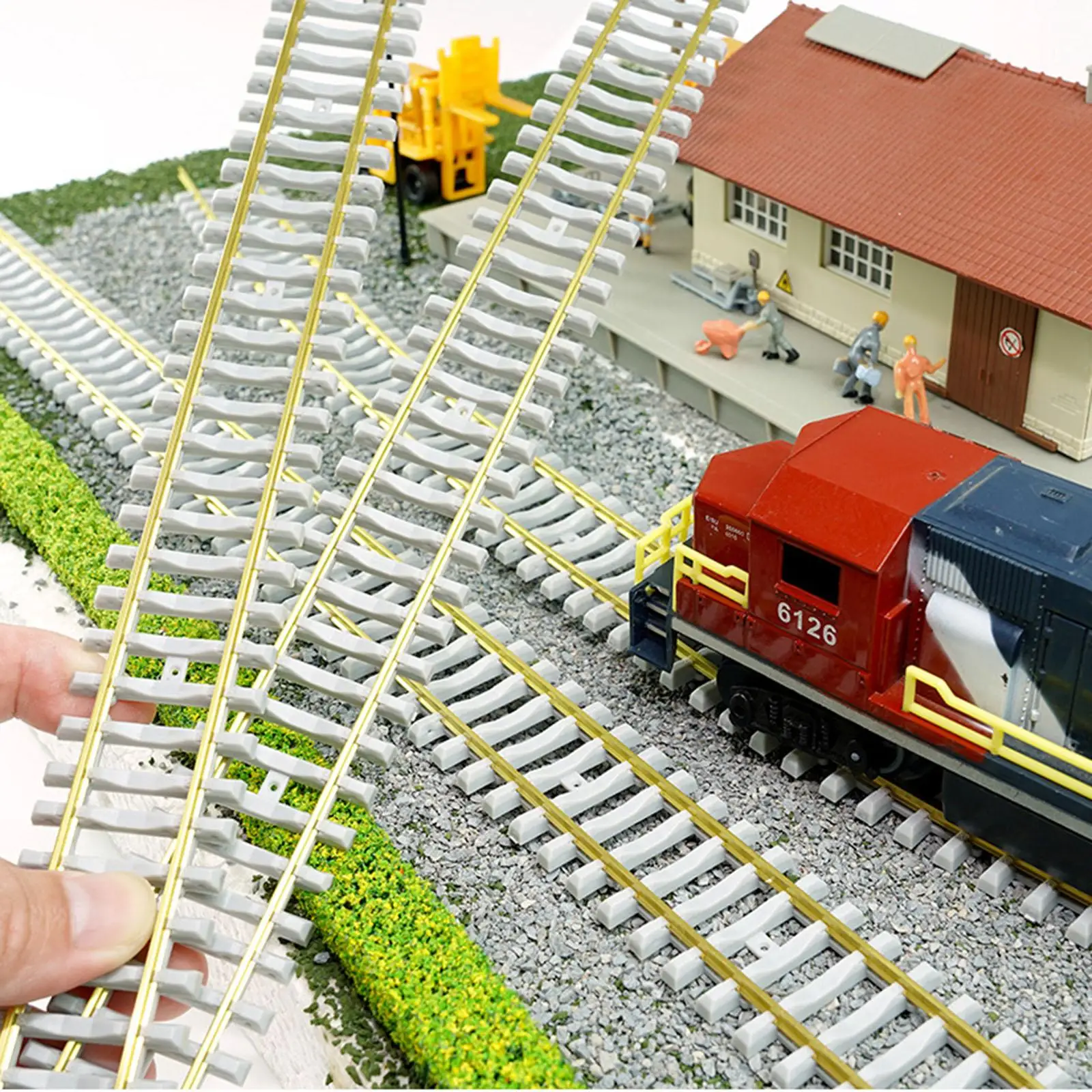 Miniature Model Train Rail Joiners Iron Fishplate Replacement Connector for Railway Track Accessories
Miniature Model Train Rail Joiners Iron Fishplate Replacement Connector for Railway Track Accessories