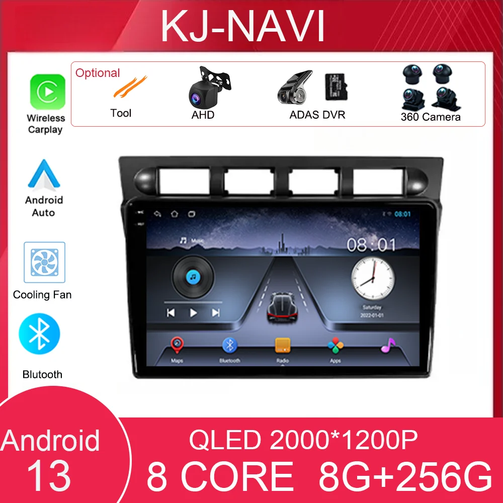 Автомобильный навигационный экран Android 13 Carplay для Kia Picanto SA Morning 2004-2007, автомобильное радио, стерео плеер WIFI DSP 4G LET
Автомобильный навигационный экран Android 13 Carplay для Kia Picanto SA Morning 2004-2007, автомобильное радио, стерео плеер WIFI DSP 4G LET