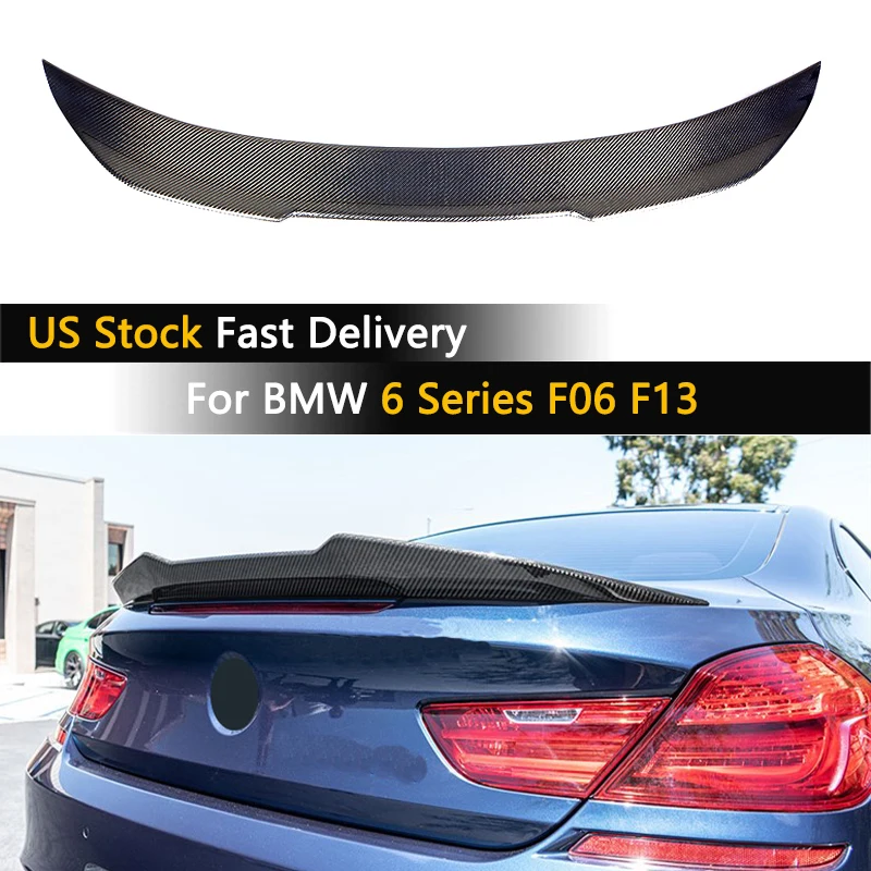 for BMW 6 Series F06 F13 640i 650i M6 2012-2018 Car Rear Trunk Spoiler Wings Carbon Fiber Rear Spoiler Boot Lid Wing Lip
for BMW 6 Series F06 F13 640i 650i M6 2012-2018 Car Rear Trunk Spoiler Wings Carbon Fiber Rear Spoiler Boot Lid Wing Lip