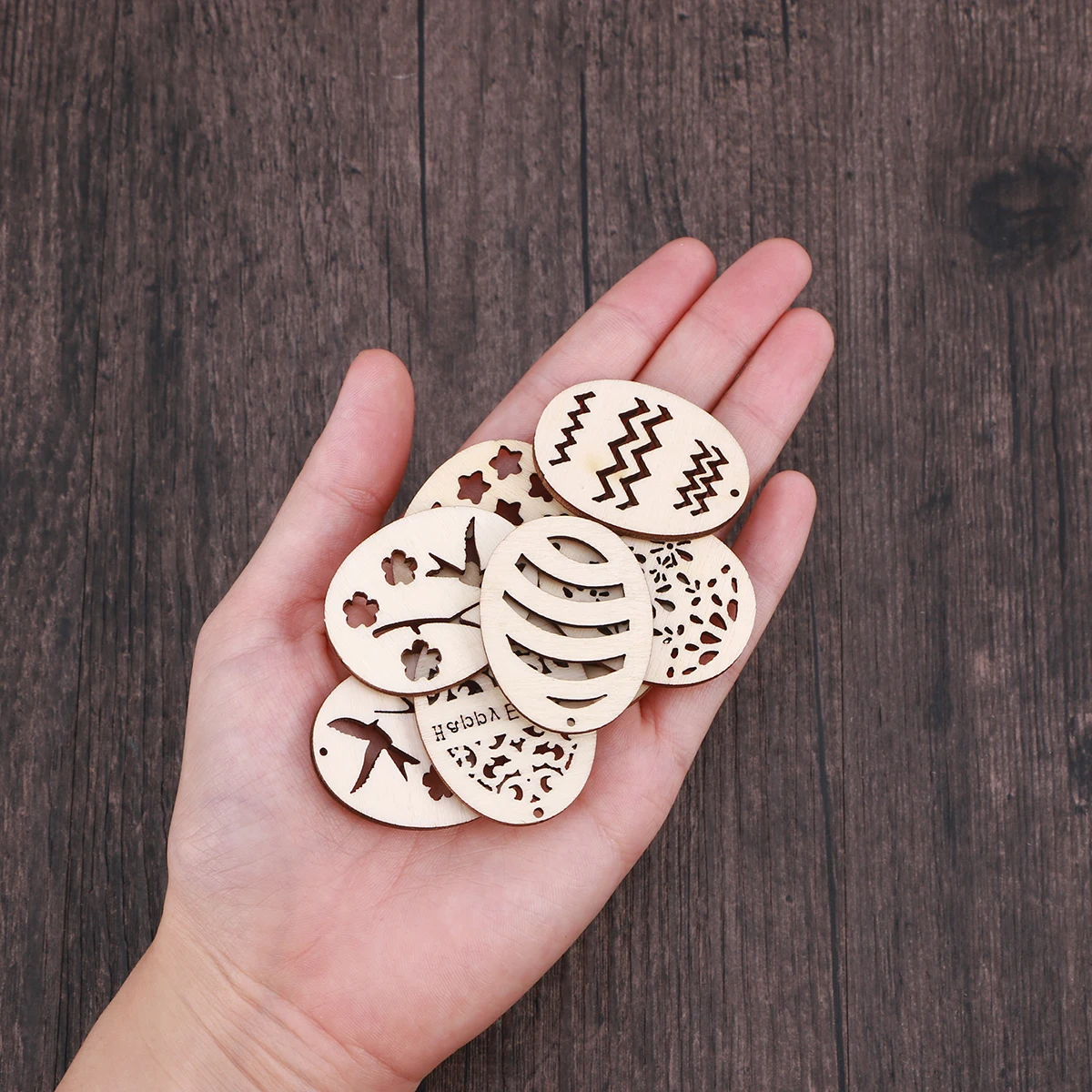 100pcs Egg Shaped Wooden Cutouts Smooth Surface Premium Wood DIY Crafts Decorations Heart Shaped naments Holiday Parties
100pcs Egg Shaped Wooden Cutouts Smooth Surface Premium Wood DIY Crafts Decorations Heart Shaped naments Holiday Parties