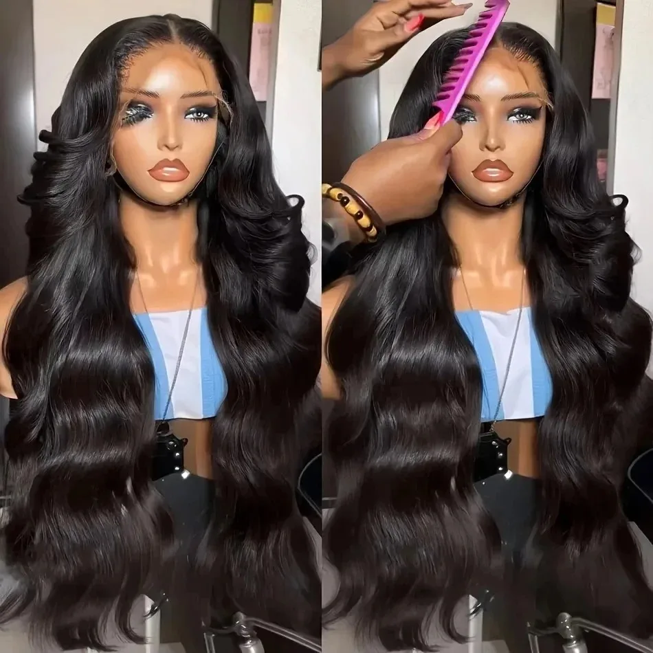 Body Wave 13X6 Hd Lace Frontal Wig 13X4 Transparent Lace Front Wig Pre Plucked Human Hair Wigs For Black Women 36 40 Inch
Body Wave 13X6 Hd Lace Frontal Wig 13X4 Transparent Lace Front Wig Pre Plucked Human Hair Wigs For Black Women 36 40 Inch