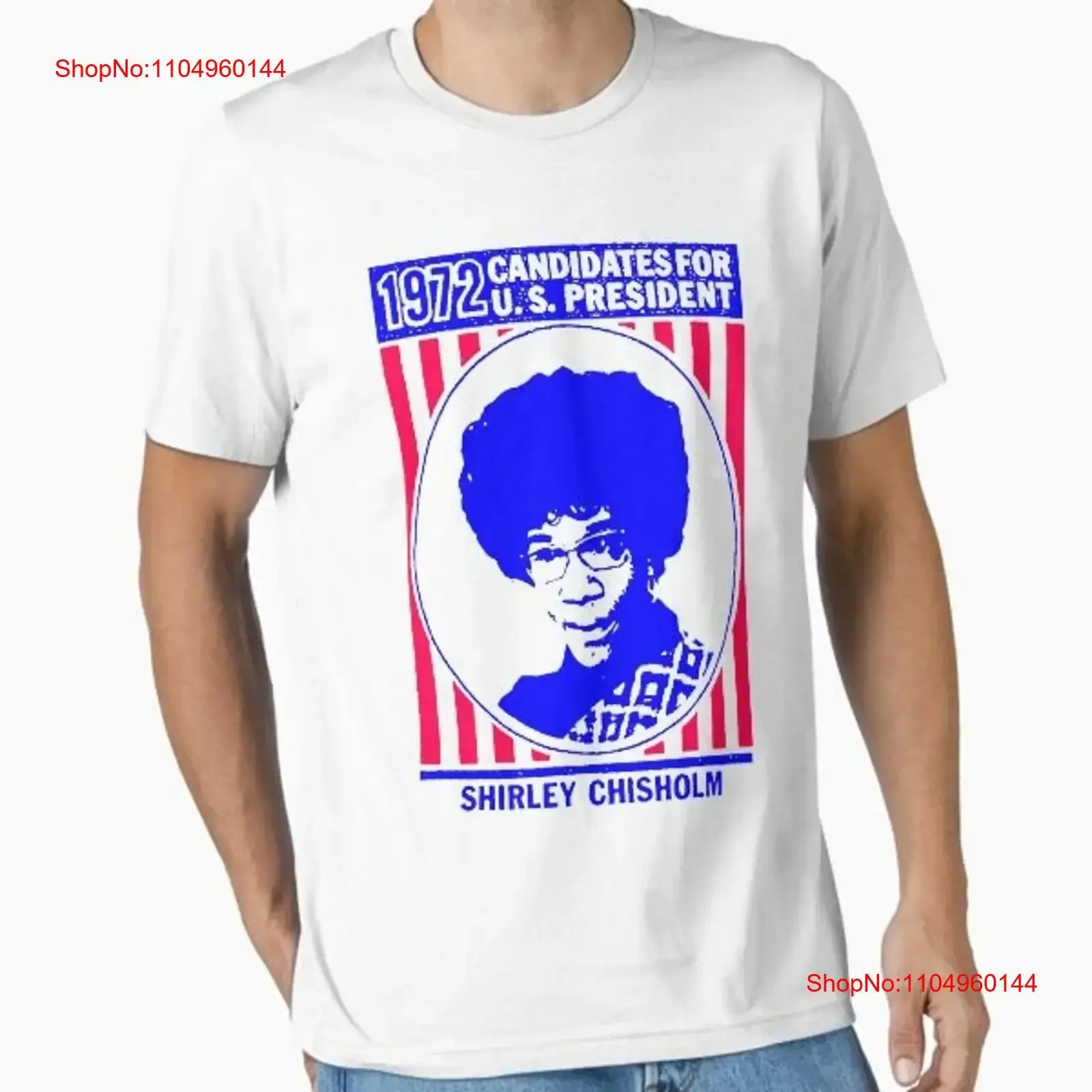 Shirley Chisholm 1972 Essential T Shirt New Made Australia S 2XL vintage Washed Slightly homme Top For Everyday Wear Versatile
Shirley Chisholm 1972 Essential T Shirt New Made Australia S 2XL vintage Washed Slightly homme Top For Everyday Wear Versatile