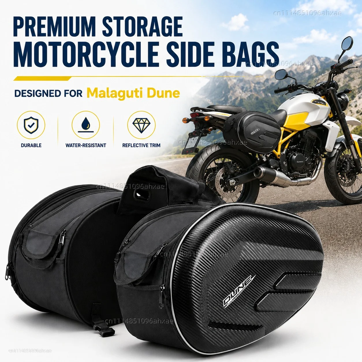 For Malaguti Dune 2020-2024 2PCS Motorcycle Pannier Bags Luggage Saddle Bags Side Storage Fork Travel Pouch Box Motorcycle Side
For Malaguti Dune 2020-2024 2PCS Motorcycle Pannier Bags Luggage Saddle Bags Side Storage Fork Travel Pouch Box Motorcycle Side