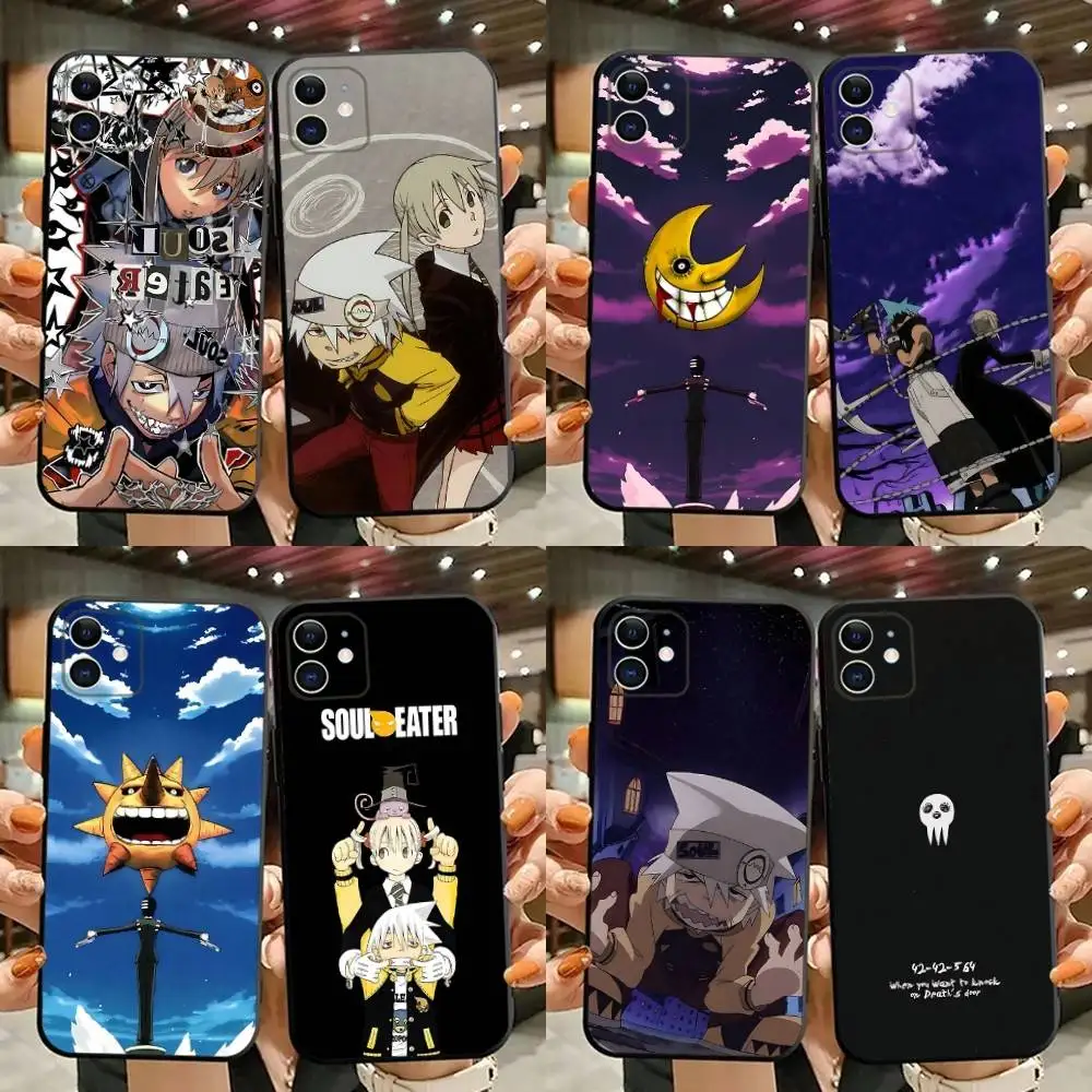 S-Soul E-Eater Maka Phone Case For iPhone 16,15,14,13,12,11,Plus,Pro Max,XS,X,XR,SE,Mini,8,7 Soft Silicone Black Cover
S-Soul E-Eater Maka Phone Case For iPhone 16,15,14,13,12,11,Plus,Pro Max,XS,X,XR,SE,Mini,8,7 Soft Silicone Black Cover
