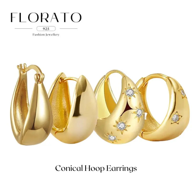 Niche INS Metal Style 925 Silver Needle Conical Hoop Earrings For Women Simple Star Zircon Earrings Fashion Party Jewelry
Niche INS Metal Style 925 Silver Needle Conical Hoop Earrings For Women Simple Star Zircon Earrings Fashion Party Jewelry