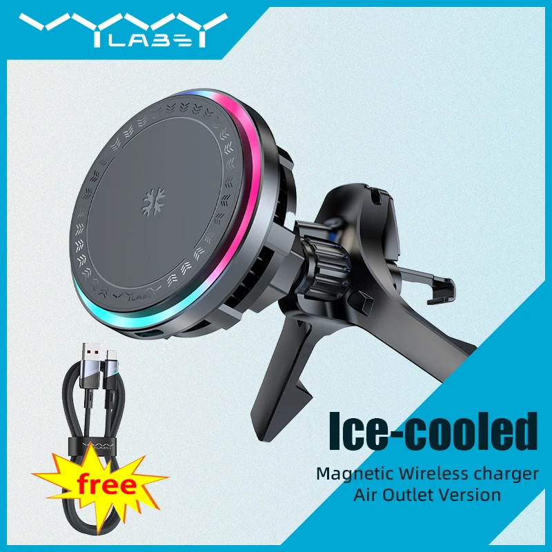 VYVYLABS Car Wireless Charger Magnetic Car Phone Mount For Car Air Vent Universal Mobile Phone Holders For iPhone 17 16 15
VYVYLABS Car Wireless Charger Magnetic Car Phone Mount For Car Air Vent Universal Mobile Phone Holders For iPhone 17 16 15