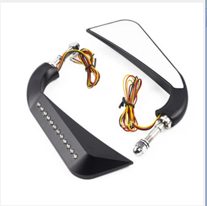 5/16 Inch Motorcycle Mirror Side Rear View Mirror With LED Turn Signal Running Light for Harley Davidson
5/16 Inch Motorcycle Mirror Side Rear View Mirror With LED Turn Signal Running Light for Harley Davidson