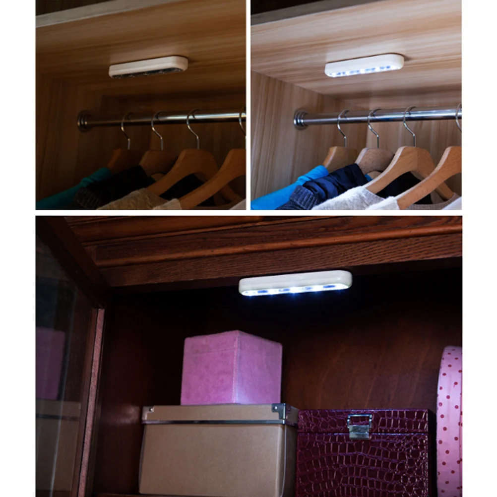 Mini LED Night Light 5 Leds Cabinet Lights Adhesive Light Bar Touch Switch Powered for Closet Drawer Aisle
Mini LED Night Light 5 Leds Cabinet Lights Adhesive Light Bar Touch Switch Powered for Closet Drawer Aisle