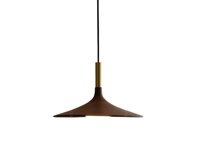 Mid-style all-copper walnut solid wood designer creative high-end round table dining room chandelier
Mid-style all-copper walnut solid wood designer creative high-end round table dining room chandelier