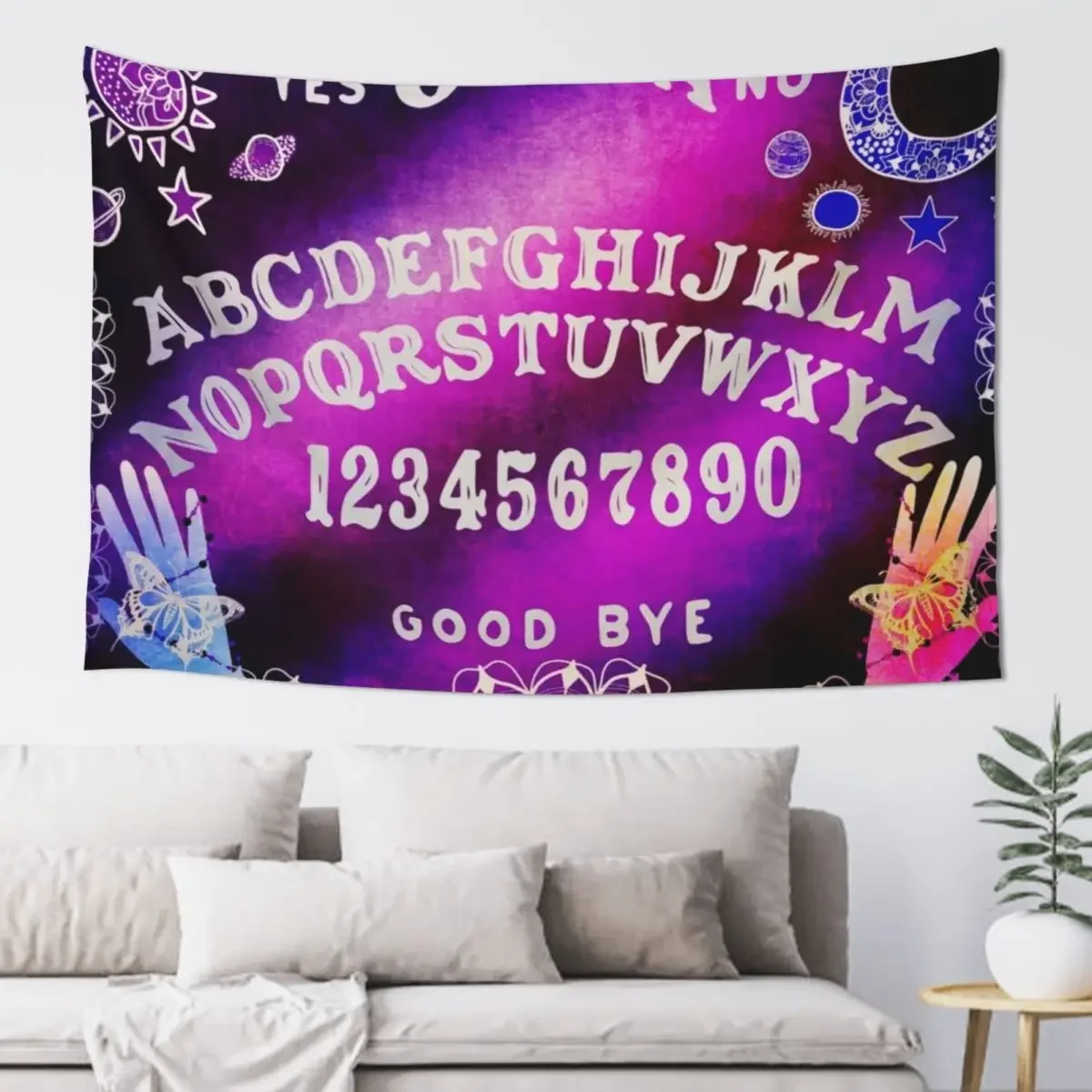 Ouija Art Collection, Galaxy Theme Tapestry Decorations For Room Home Decorators Tapestry
Ouija Art Collection, Galaxy Theme Tapestry Decorations For Room Home Decorators Tapestry