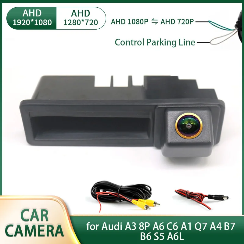 AHD 1080P Car Rear View Reverse camera for Audi A3 8P A6 C6 A1 Q7 A4 B7 B6 S5 A6L Waterproof Night Vision Backup Camera
AHD 1080P Car Rear View Reverse camera for Audi A3 8P A6 C6 A1 Q7 A4 B7 B6 S5 A6L Waterproof Night Vision Backup Camera