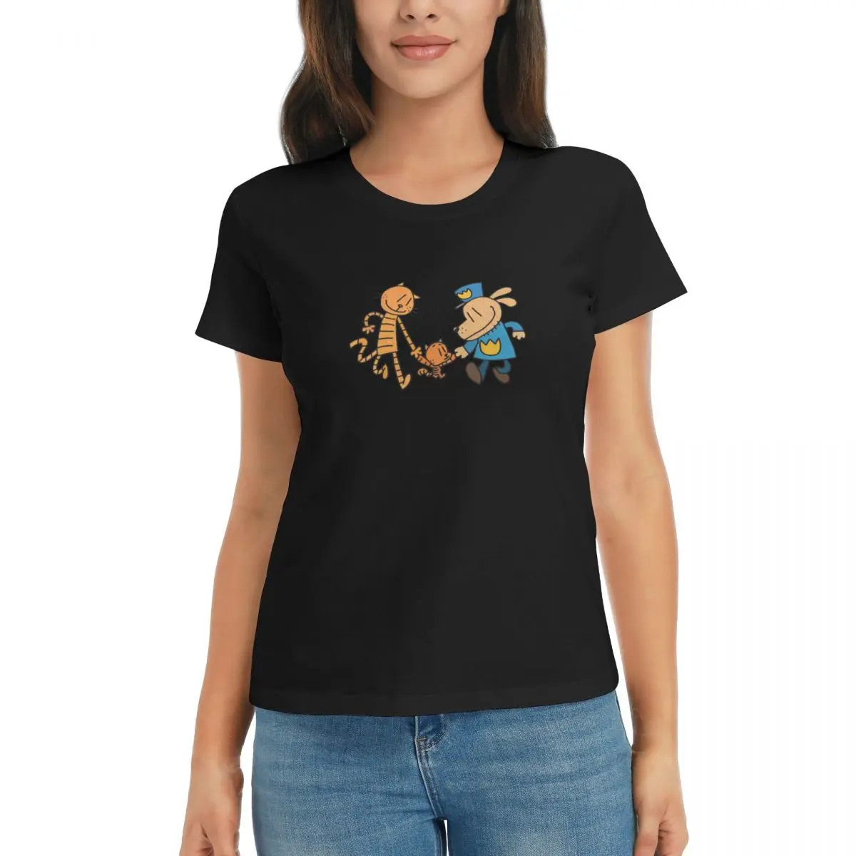 Women T-Shirt Dog ManLil Petey, And Big Petey FanArtSummer Short Sleeve Tees Round Neck Cotton T Shirts Clothes Tops Streetwear
Women T-Shirt Dog ManLil Petey, And Big Petey FanArtSummer Short Sleeve Tees Round Neck Cotton T Shirts Clothes Tops Streetwear