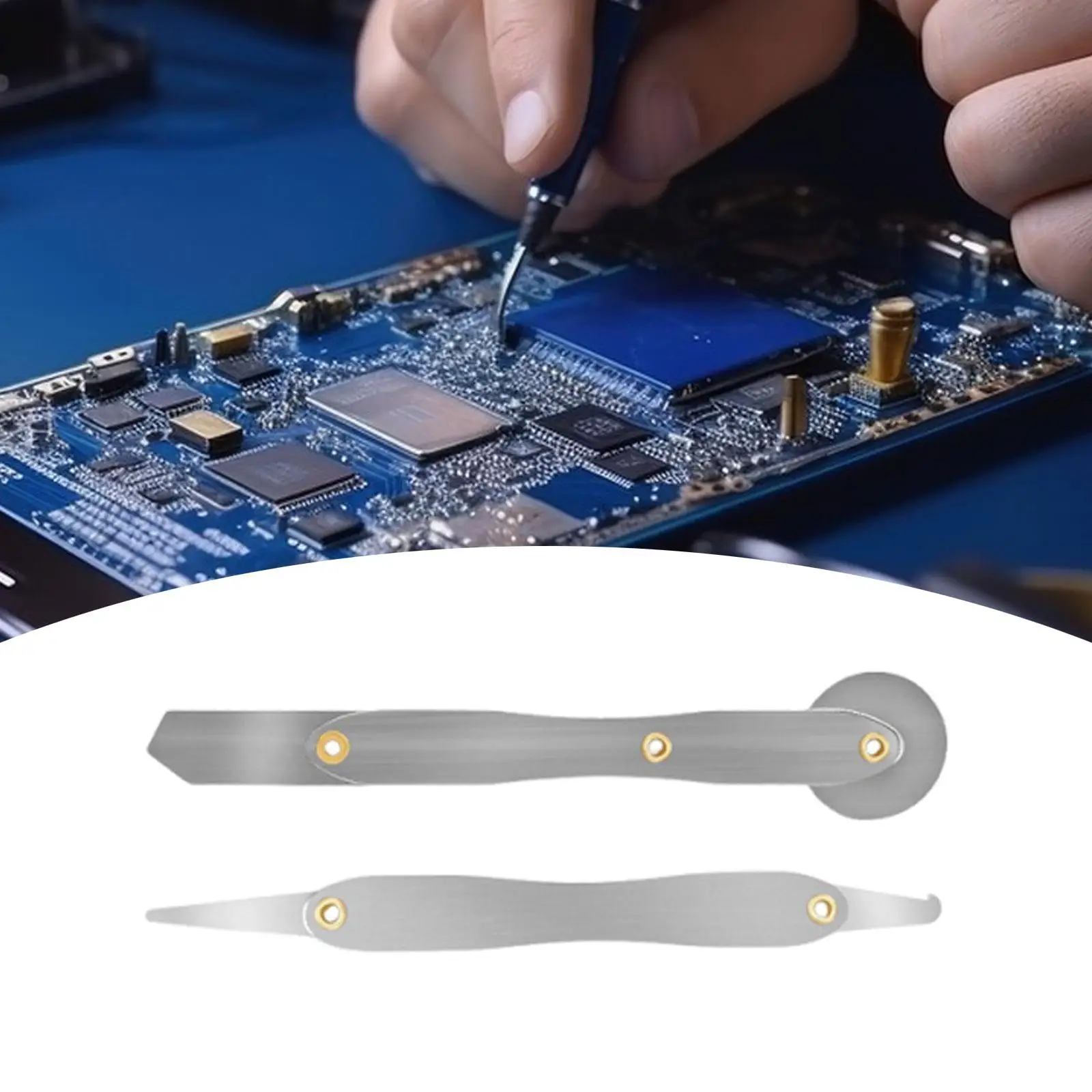 2Pcs Mobile Phone Repair Opener Tool Accessories,Repair Kit Precision Professional,Easy Use Phone Screen Opener Disassembly
2Pcs Mobile Phone Repair Opener Tool Accessories,Repair Kit Precision Professional,Easy Use Phone Screen Opener Disassembly