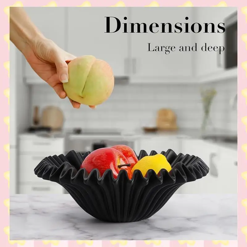 AB51 Large Decorative Bowl - Fruit Bowl For Kitchen Counter, Key Bowl For Entryway Table, Modern Decorative Bowls For Home
AB51 Large Decorative Bowl - Fruit Bowl For Kitchen Counter, Key Bowl For Entryway Table, Modern Decorative Bowls For Home