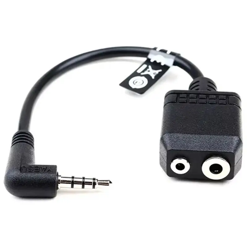 Handheld Microphone Adapter CT-44 2 In 1 Hand Microphone Conversion Line For VX-3R FT5DR New