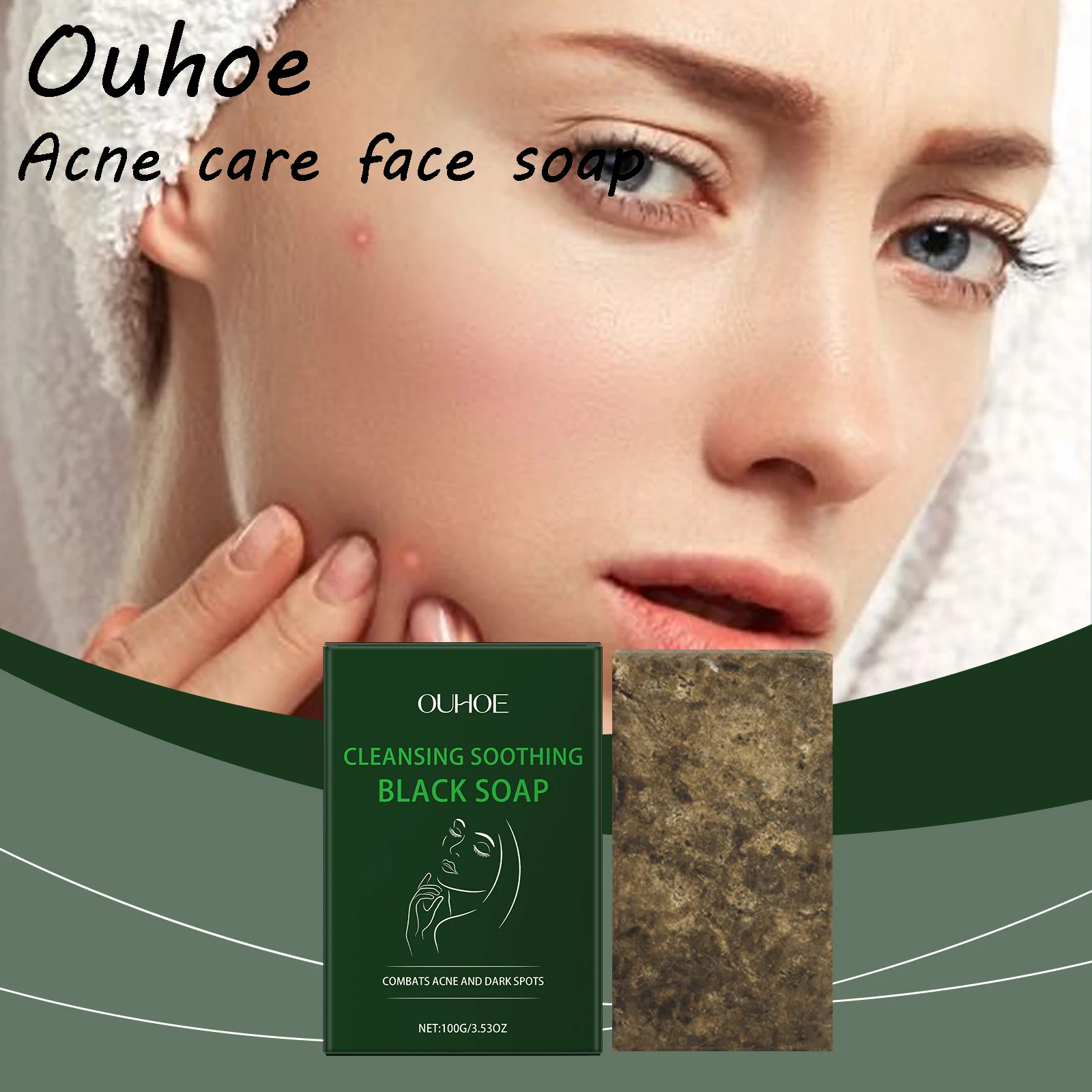 Ouhoe Body Cleaning Soap Moisturizing Oil Control Enhance Smoothness No Tight Improve Skin Texture Cleaning Pore Face Care Soap
Ouhoe Body Cleaning Soap Moisturizing Oil Control Enhance Smoothness No Tight Improve Skin Texture Cleaning Pore Face Care Soap