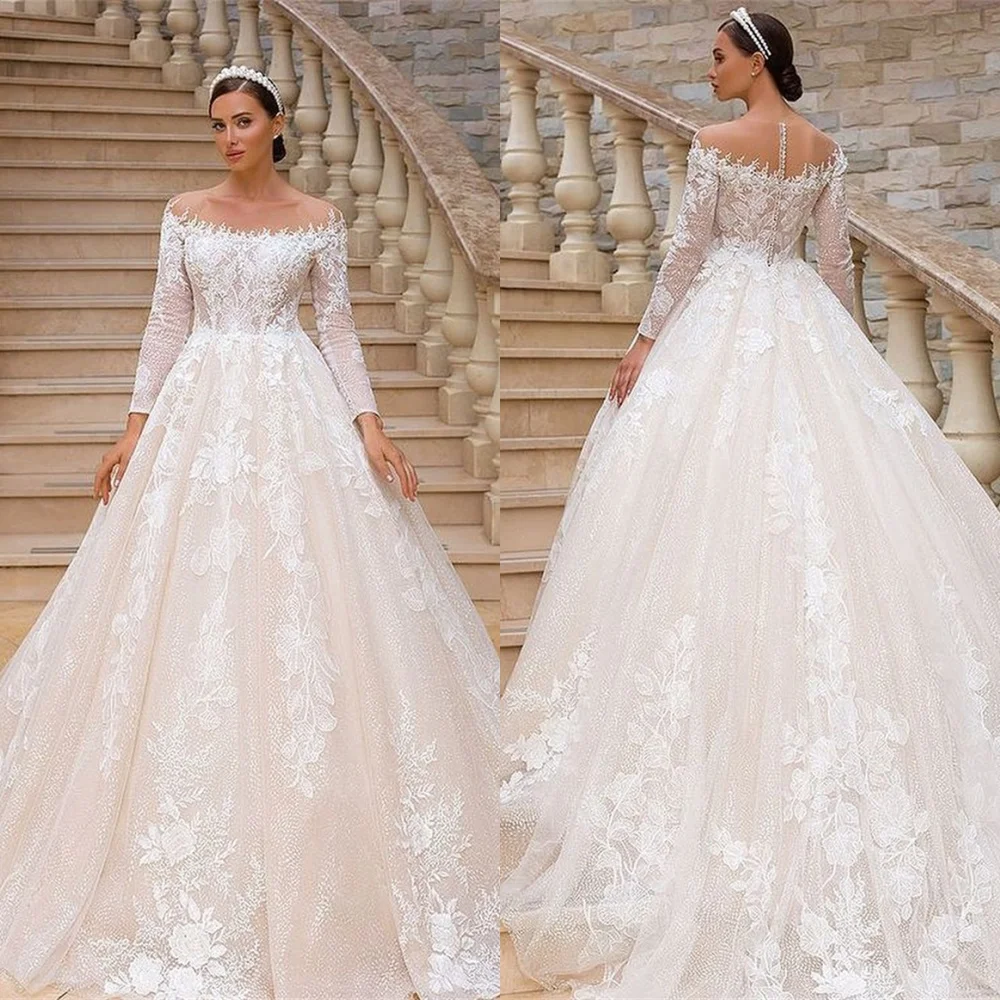 Customized Pure White Organza Wedding Dress Exquisite Strapless Long Sleeves Bridal Party Simple Zipper Back Vestido De Novia
Customized Pure White Organza Wedding Dress Exquisite Strapless Long Sleeves Bridal Party Simple Zipper Back Vestido De Novia