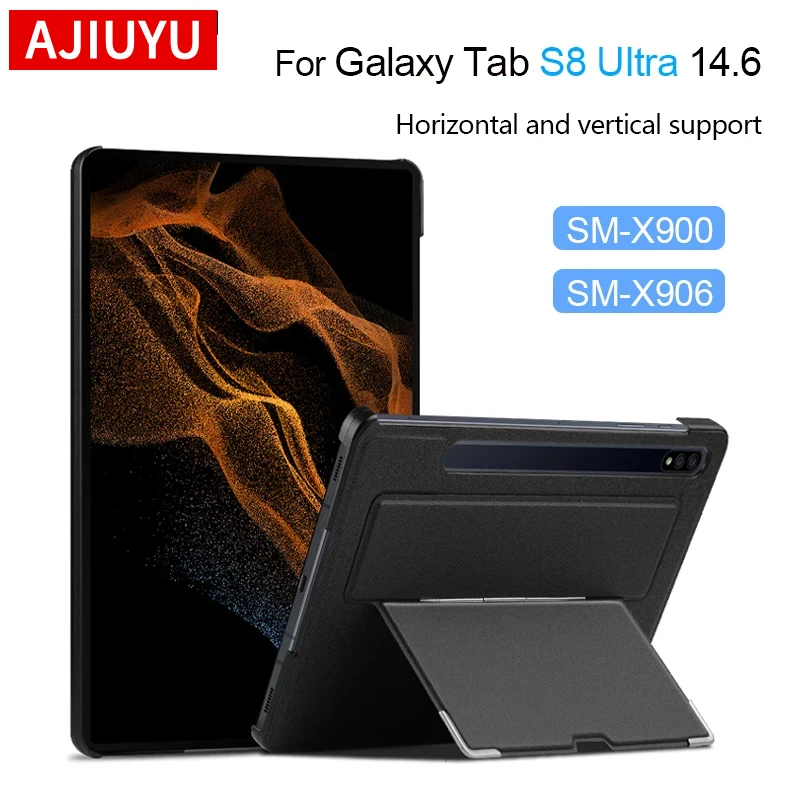 Чехол-подставка для Samsung Galaxy Tab S8 Ultra 14,6 дюйма 2022 SM-X900 SM-X906, защитный чехол для планшета, многоугольный защитный чехол
Чехол-подставка для Samsung Galaxy Tab S8 Ultra 14,6 дюйма 2022 SM-X900 SM-X906, защитный чехол для планшета, многоугольный защитный чехол