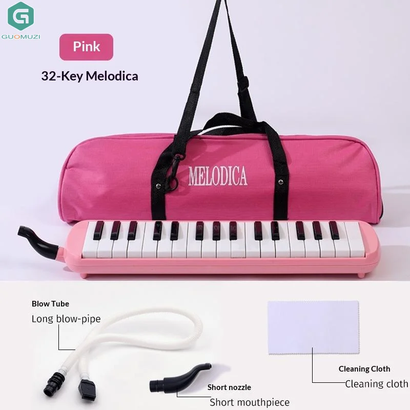 32 Keys Melodica With Melodica Bag Pianica Mouthpiece Harmonica Mouth Organ Beginner Musical Instrument Kid Gifts
32 Keys Melodica With Melodica Bag Pianica Mouthpiece Harmonica Mouth Organ Beginner Musical Instrument Kid Gifts