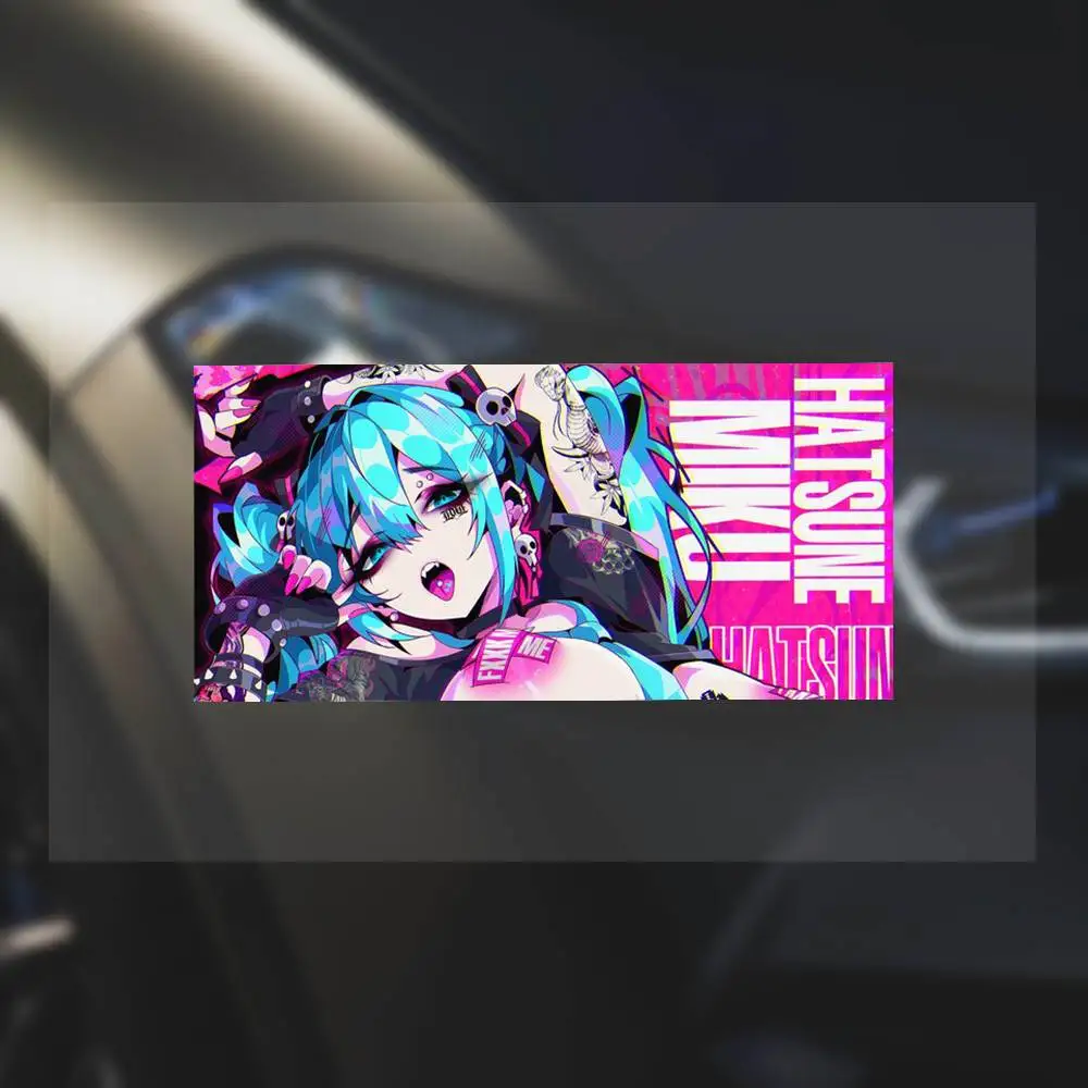 Anime Girl Hentai Goth Miku Motorcycle Reflective Stickers Skateboard Laptop Water Bottle Toy Children's Decor
Anime Girl Hentai Goth Miku Motorcycle Reflective Stickers Skateboard Laptop Water Bottle Toy Children's Decor