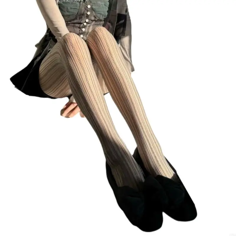 2025 New Womens Sheer Mesh Tights Stockings Aesthetic Hollowed Out Twist Striped Patterned See Through Pantyhose
2025 New Womens Sheer Mesh Tights Stockings Aesthetic Hollowed Out Twist Striped Patterned See Through Pantyhose