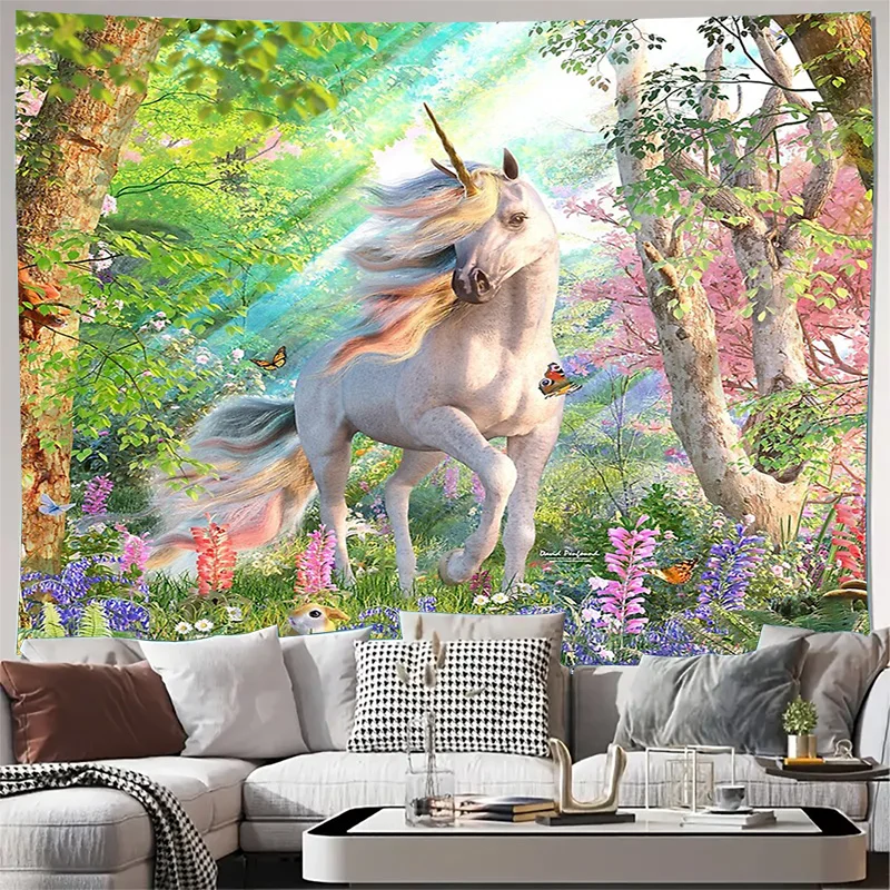 Фэнтезийный лесной гобелен Мистический единорог Настенный мечтательный лесной декор Небесное домашнее искусство Богемная комната Эстетический Волшебный N
Фэнтезийный лесной гобелен Мистический единорог Настенный мечтательный лесной декор Небесное домашнее искусство Богемная комната Эстетический Волшебный N