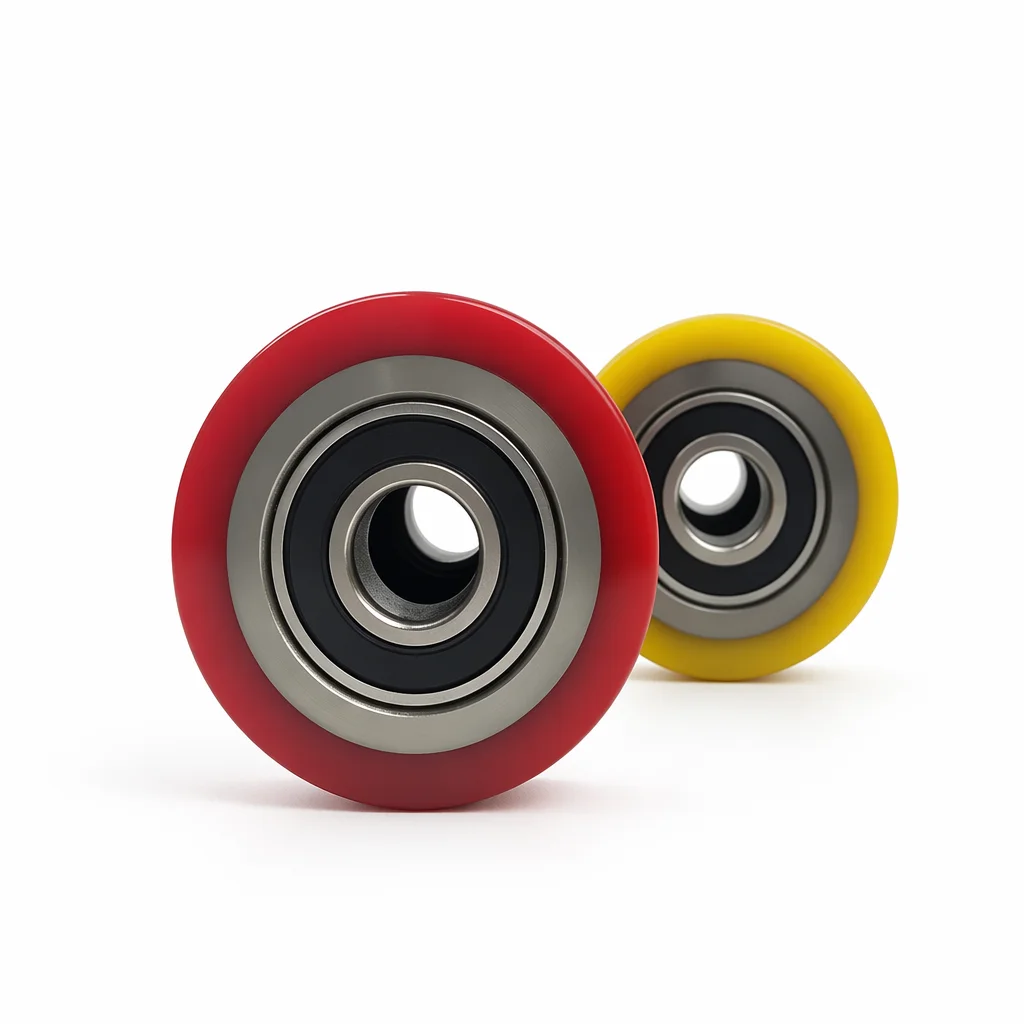Rubber Roller Rubber Rubber for Forklift Handling 6204 Cast Iron Bearings 80*70 PU Silicone Wheel 100mm Steel Wheel
Rubber Roller Rubber Rubber for Forklift Handling 6204 Cast Iron Bearings 80*70 PU Silicone Wheel 100mm Steel Wheel