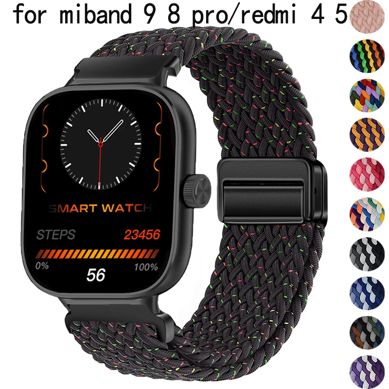 Magnetic Braided Nylon Loop Band for Xiaomi Redmi Watch 4 5 Strap Adjustable Sport Replacement Correa Bracelet Mi Band 9 8 Pro
Magnetic Braided Nylon Loop Band for Xiaomi Redmi Watch 4 5 Strap Adjustable Sport Replacement Correa Bracelet Mi Band 9 8 Pro