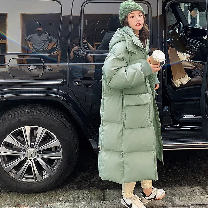 2024 Winter Long Jacket Women Zipper Hooded Parkas Coat Female Loose Padded Cotton Thickening Warm Puffer Lace-up Jackets T686
2024 Winter Long Jacket Women Zipper Hooded Parkas Coat Female Loose Padded Cotton Thickening Warm Puffer Lace-up Jackets T686
