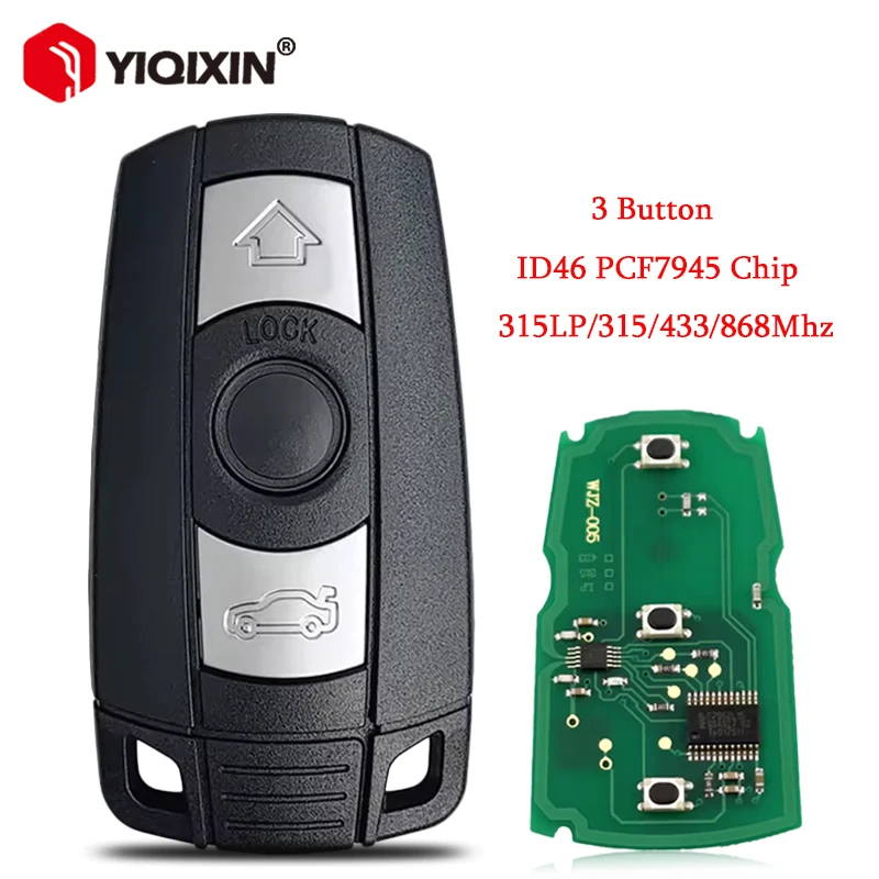 ID46 чип 315/315LP/433/868 МГц удаленный автомобильный ключ для BMW CAS3 1/3/5/6/7 серии E61 E90 X5 X6 E82 E91 E92 E60 E70 E71 E87 E88 E89 Z4
ID46 чип 315/315LP/433/868 МГц удаленный автомобильный ключ для BMW CAS3 1/3/5/6/7 серии E61 E90 X5 X6 E82 E91 E92 E60 E70 E71 E87 E88 E89 Z4