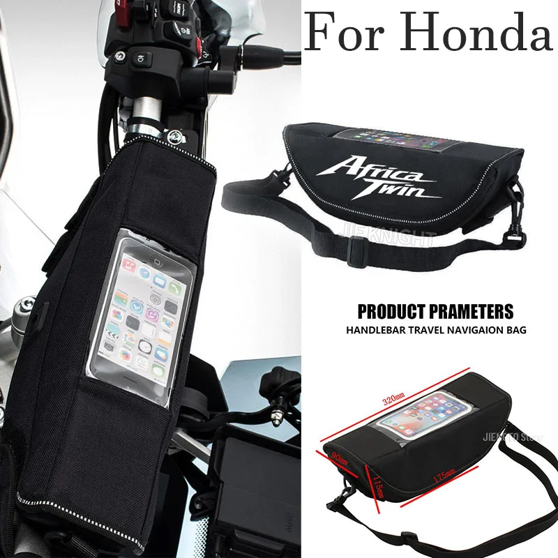 For Honda Africa Twin CRF1100L CRF1000L CRF 1100 L 1000L handlebar bag travel navigation waterproof moto Motorcycle accesssories
For Honda Africa Twin CRF1100L CRF1000L CRF 1100 L 1000L handlebar bag travel navigation waterproof moto Motorcycle accesssories