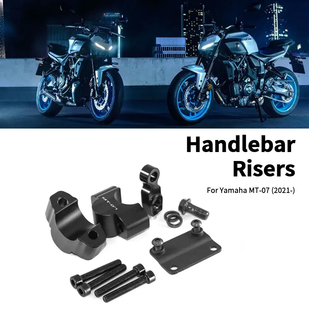 Handlebar Riser Drag For Yamaha MT-07 MT07 MT 07 2021 2022 2023 2024 2025 Accessories Handle Bar Clamp Extend Adapter
Handlebar Riser Drag For Yamaha MT-07 MT07 MT 07 2021 2022 2023 2024 2025 Accessories Handle Bar Clamp Extend Adapter