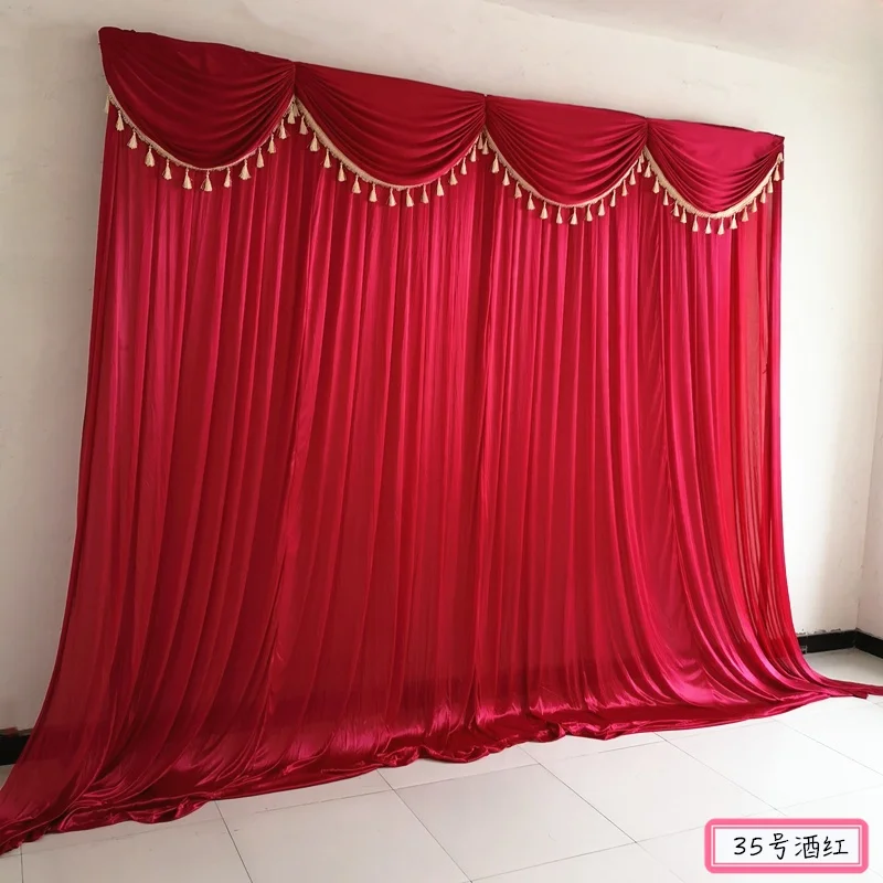 Luxury Theater Stage Golden Tassel Curtain Background Black Curtain Backdrop for Events Graduation Prom Wedding Ceremony Decor
Luxury Theater Stage Golden Tassel Curtain Background Black Curtain Backdrop for Events Graduation Prom Wedding Ceremony Decor