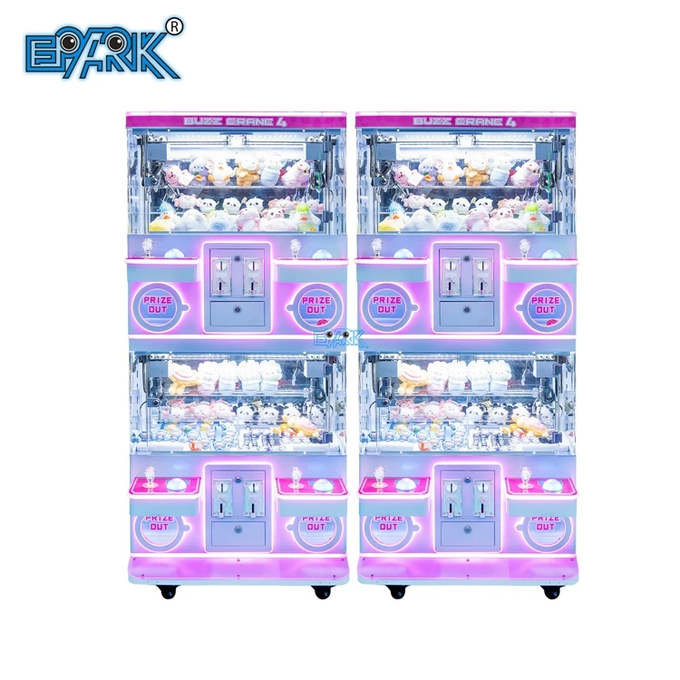 4 Players Crane Vending Machines Toy Grabber Machine Claw Machine With Flashing Led Lights and Sound
4 Players Crane Vending Machines Toy Grabber Machine Claw Machine With Flashing Led Lights and Sound