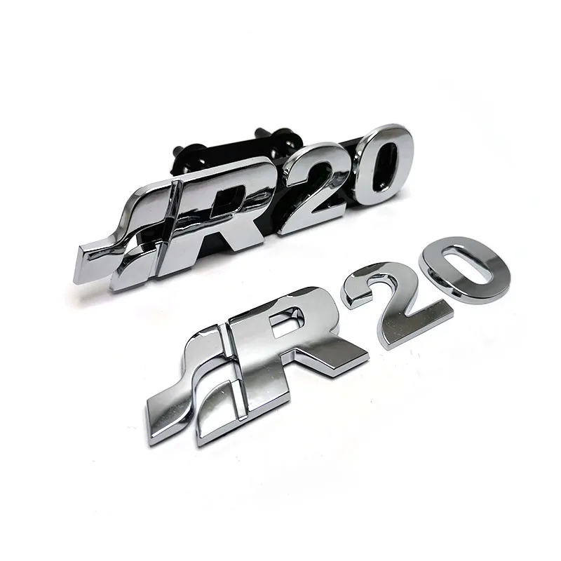 High Quality ABS Plastic Car Emblem R20 Grill logo R28 Trunk Sign Auto 3D Chrome Sticker
High Quality ABS Plastic Car Emblem R20 Grill logo R28 Trunk Sign Auto 3D Chrome Sticker
