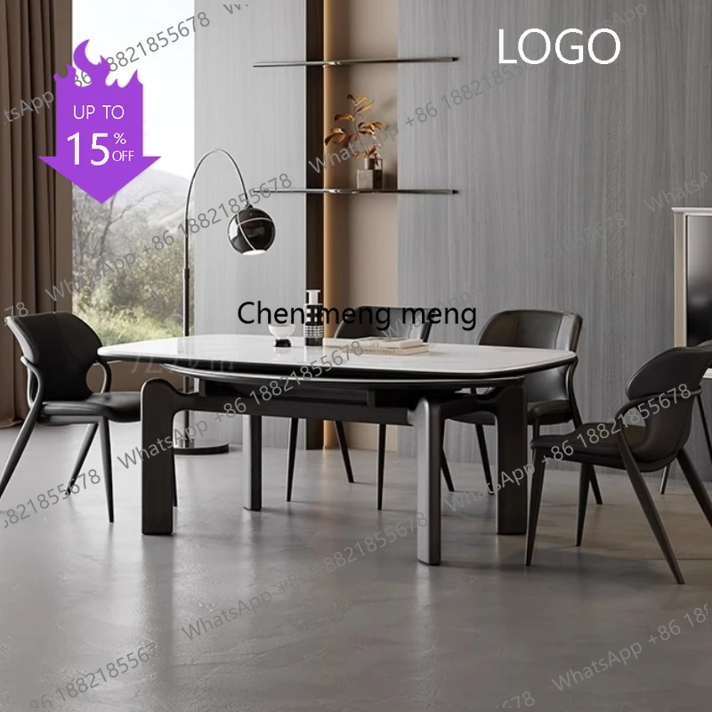 Modern Luxury Dining Table High Quality Aesthetics Comfortable Adult Hallway Table Living Room Designer Mesa Home Furniture
Modern Luxury Dining Table High Quality Aesthetics Comfortable Adult Hallway Table Living Room Designer Mesa Home Furniture