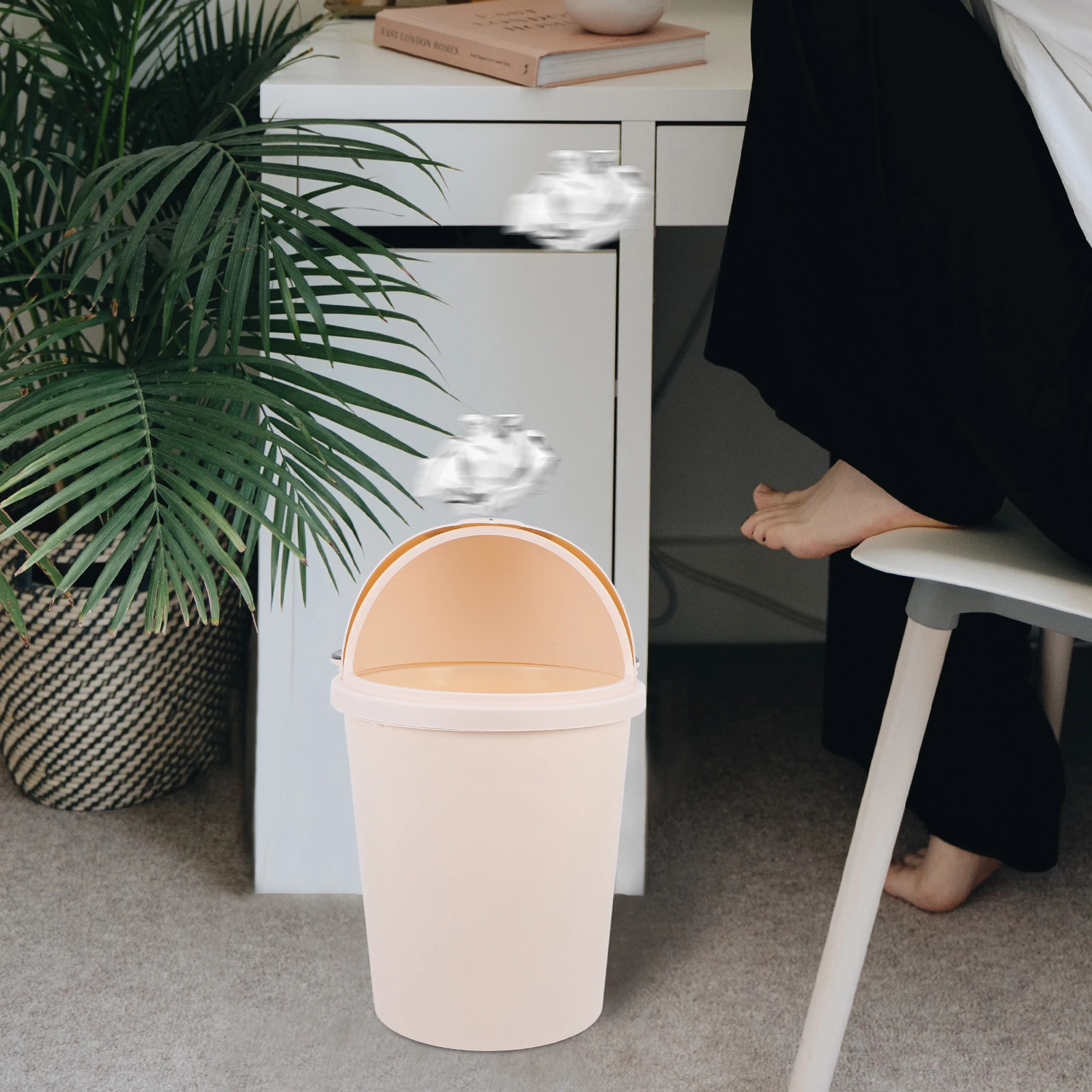 Panda Trash Can Large Capacity Cute Cartoon Kitchen Bathroom Outdoor Dustbin with Lid Plastic Reusable Garbage Container
Panda Trash Can Large Capacity Cute Cartoon Kitchen Bathroom Outdoor Dustbin with Lid Plastic Reusable Garbage Container