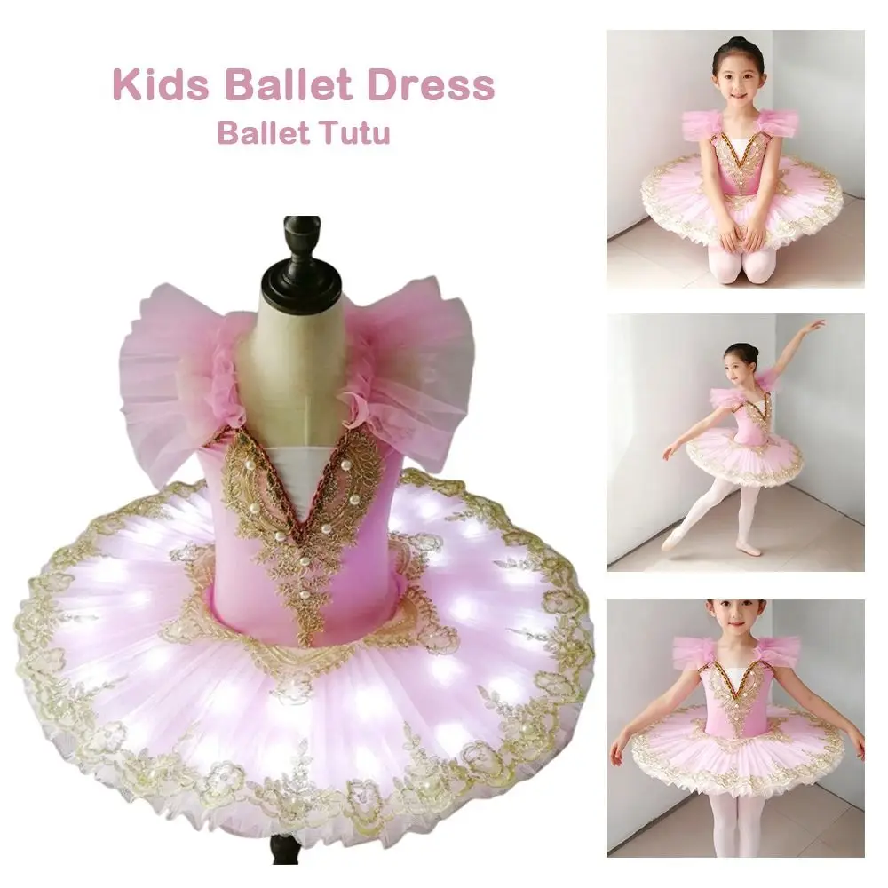 Fashion Led Light Ballet Dress Sequin Pearl Performance Clothes Party Dress Puffy Dance Costumes Dance
Fashion Led Light Ballet Dress Sequin Pearl Performance Clothes Party Dress Puffy Dance Costumes Dance