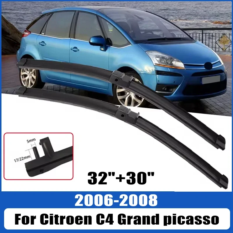 For Citroen C4 Grand Picasso 2006-2008 2007 Wiper Front Wiper Blades Windshield Windscreen Window Brush 32"+30"Car Accessories
For Citroen C4 Grand Picasso 2006-2008 2007 Wiper Front Wiper Blades Windshield Windscreen Window Brush 32"+30"Car Accessories