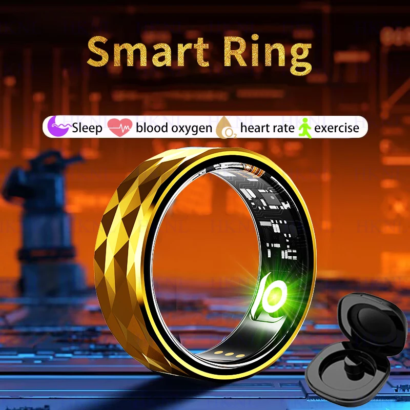 Men Women Smart Ring Intelligent Body Temperature Multifunctional Sleep Health Monitor Waterproof Tracker for Xiaomi Android IOS
Men Women Smart Ring Intelligent Body Temperature Multifunctional Sleep Health Monitor Waterproof Tracker for Xiaomi Android IOS