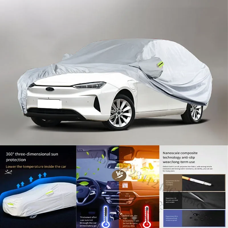 For JAC IEVA50 fit Outdoor Protection Full Car Covers Snow Cover Sunshade Waterproof Dustproof Exterior Car cover protection
For JAC IEVA50 fit Outdoor Protection Full Car Covers Snow Cover Sunshade Waterproof Dustproof Exterior Car cover protection