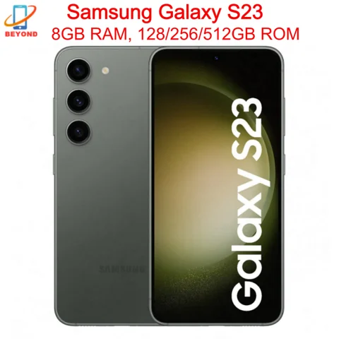 C Samsung Galaxy S23 5G S911U S911U1 6.1 "AMOLED ROM 128/256/512GB di RAM 8GB Snapdragon NFC Octa Core Telefono cellulare Android originale