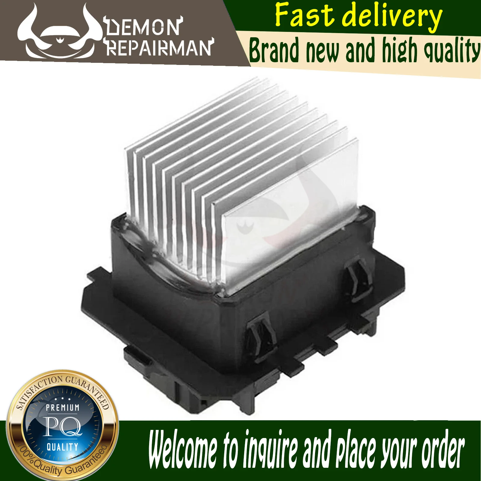 95517553 145RJA1U8 NEW Blower Motor Resistor Regulator Compatible with PEUGEOT 2008 1.2L 508 1.6L 2.0L 2.2L MEGANE SCÉNIC 1.5L
95517553 145RJA1U8 NEW Blower Motor Resistor Regulator Compatible with PEUGEOT 2008 1.2L 508 1.6L 2.0L 2.2L MEGANE SCÉNIC 1.5L