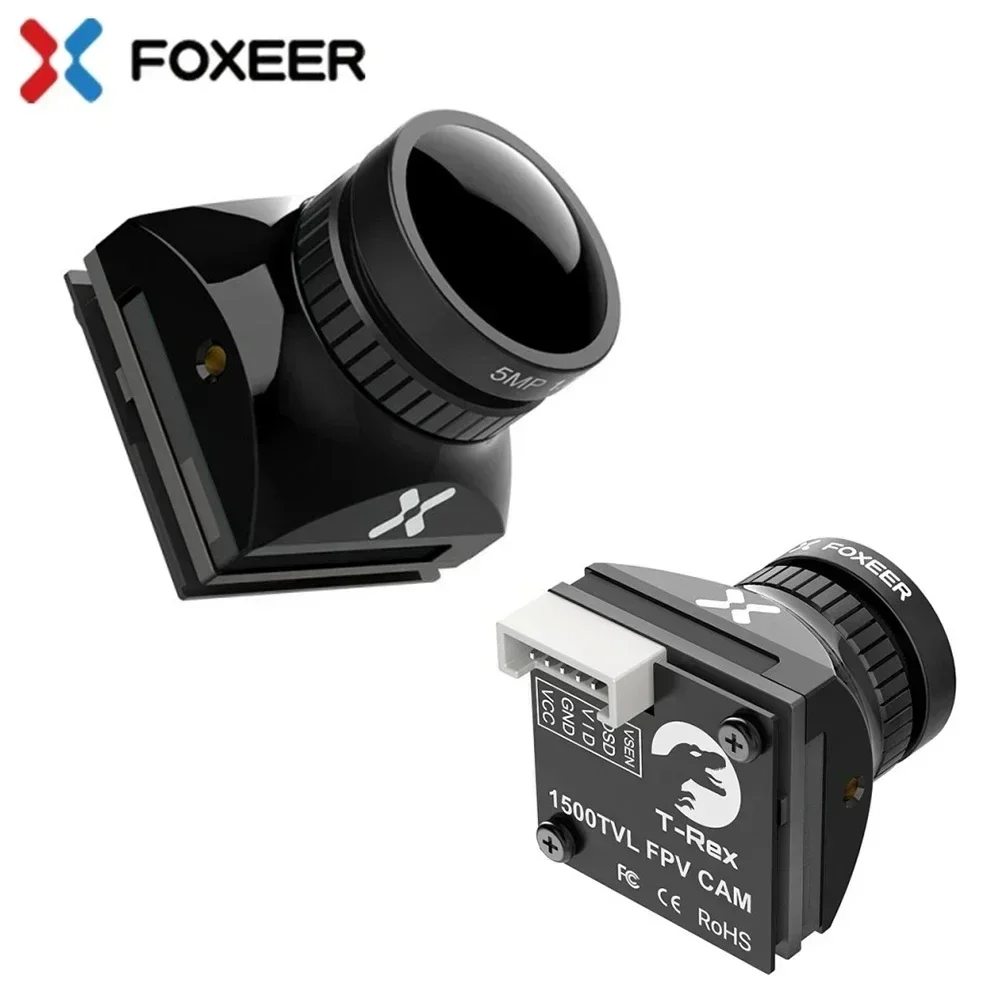 FOXEER T-REX Micro / Mini 1500TVL Camera 0.001Lux Super OSD WDR 4:3 16:9 PAL/NTSC Switchable Full for RC FPV Racing Drone
FOXEER T-REX Micro / Mini 1500TVL Camera 0.001Lux Super OSD WDR 4:3 16:9 PAL/NTSC Switchable Full for RC FPV Racing Drone
