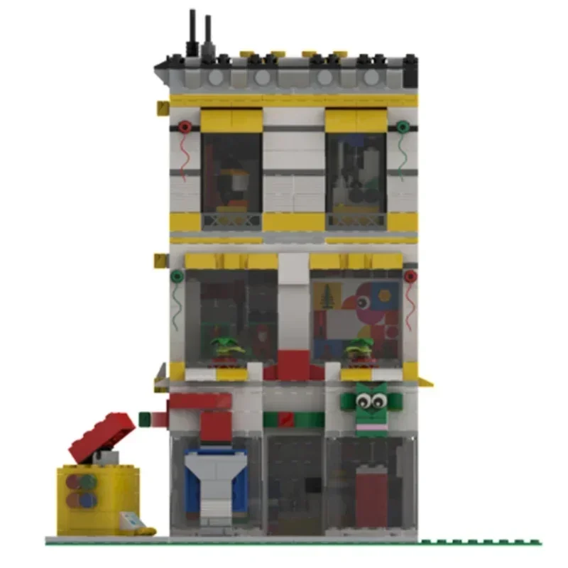Модель Street View Moc, строительные кирпичи, строительные блоки, угловая технология магазина, модульные блоки, подарок, рождественские игрушки, наборы «сделай сам», сборка
Модель Street View Moc, строительные кирпичи, строительные блоки, угловая технология магазина, модульные блоки, подарок, рождественские игрушки, наборы «сделай сам», сборка