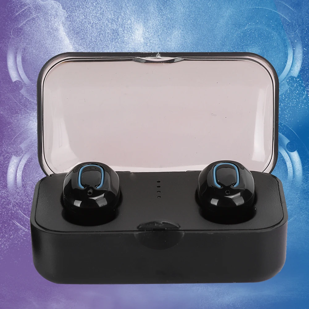 Earphones Sports Earphones TI8S Wireless Earphones Portable Mini Sports Headsets with Charging Box
Earphones Sports Earphones TI8S Wireless Earphones Portable Mini Sports Headsets with Charging Box