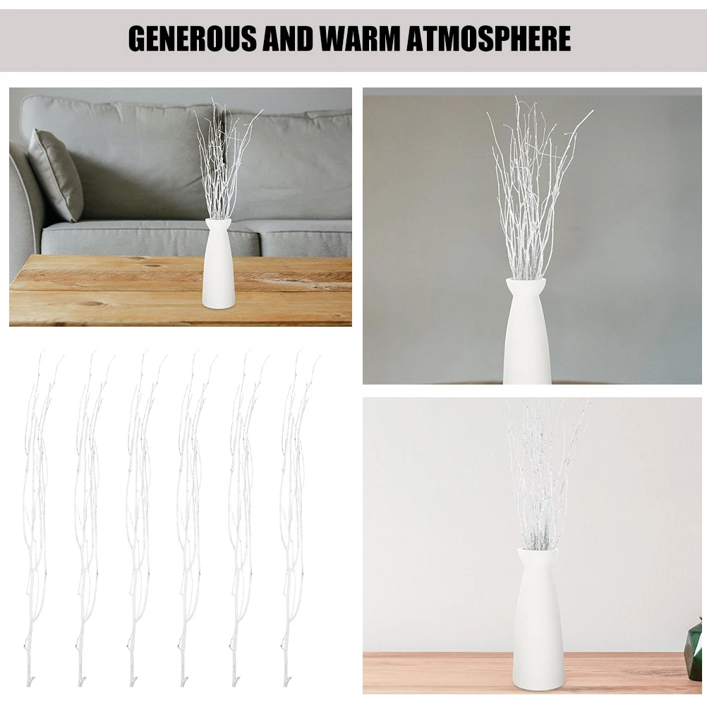 12pcs Birch Tree Dry Branches 50cm White Dried Twigs for Home Decoration Vase Filler Natural Branches Decor Plants
12pcs Birch Tree Dry Branches 50cm White Dried Twigs for Home Decoration Vase Filler Natural Branches Decor Plants