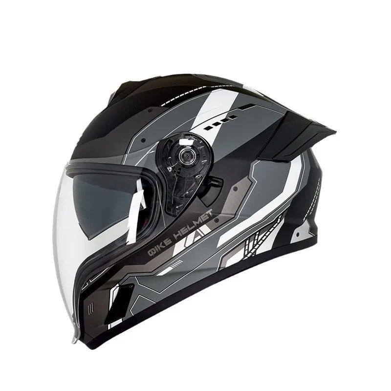 Dual Visor Motorcycle Helmet with Spoiler, 3C Certified Full Face Helmet Men Women
Dual Visor Motorcycle Helmet with Spoiler, 3C Certified Full Face Helmet Men Women