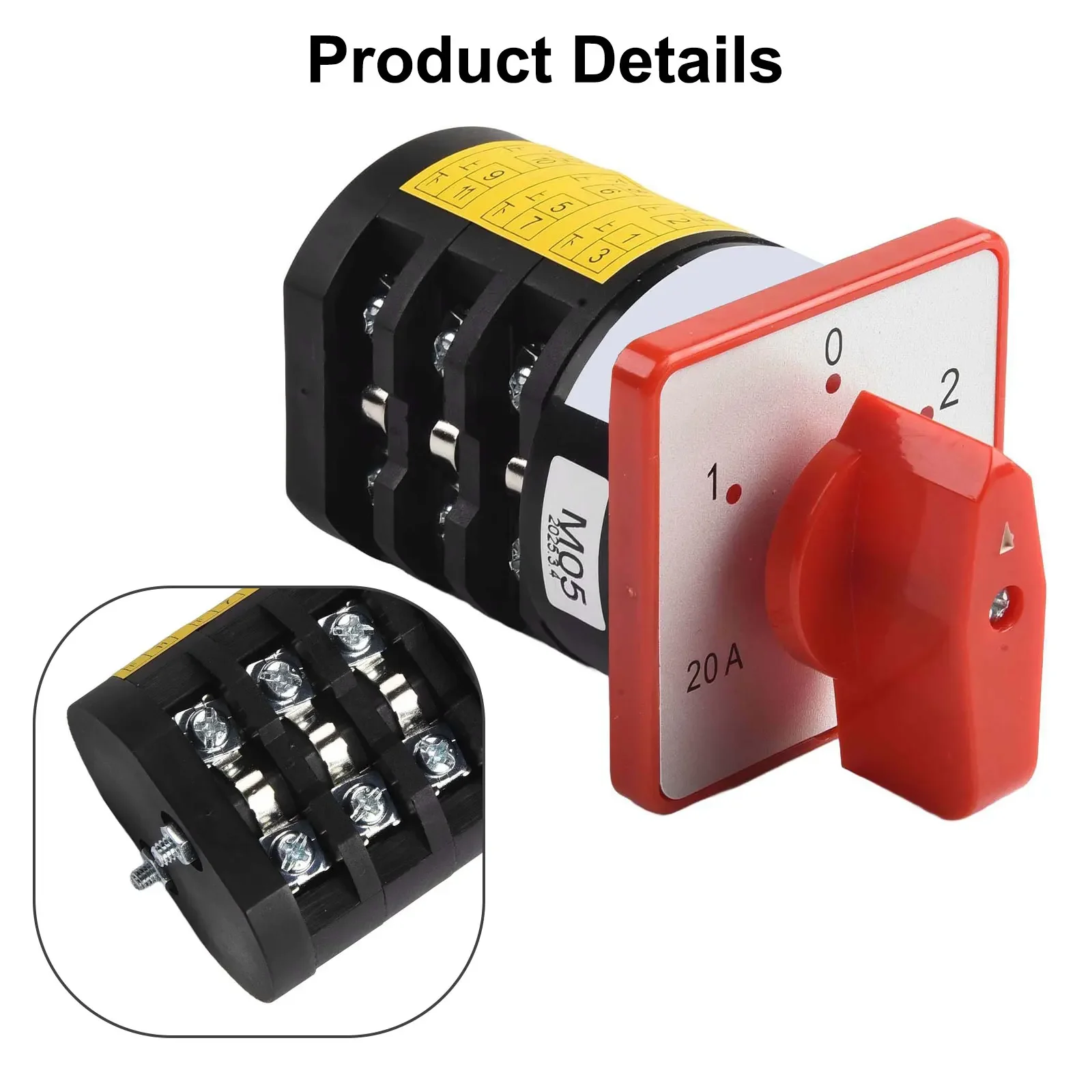 Changeover Switch for Motor Applications Features a Robust Design with a Control Knob in a Practical 4 Section 3 Position Layout
Changeover Switch for Motor Applications Features a Robust Design with a Control Knob in a Practical 4 Section 3 Position Layout